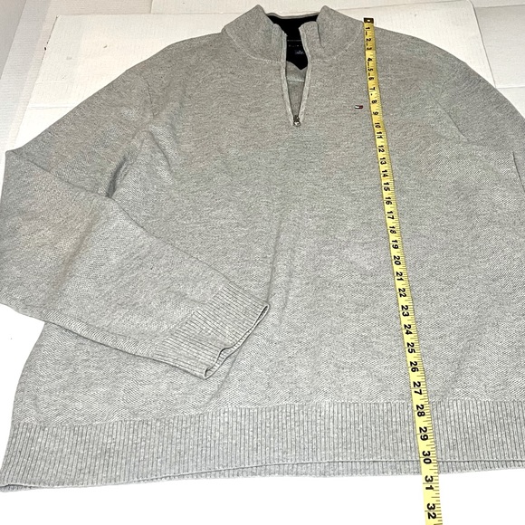 Tommy Hilfiger Winston 1/4 Zip Sweater - Picture 9 of 10